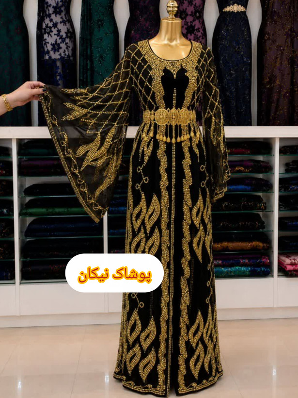 مانتوهای مجلسی فول کارشده