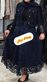 کت دامن مخمل دانتل ترک دخترانه