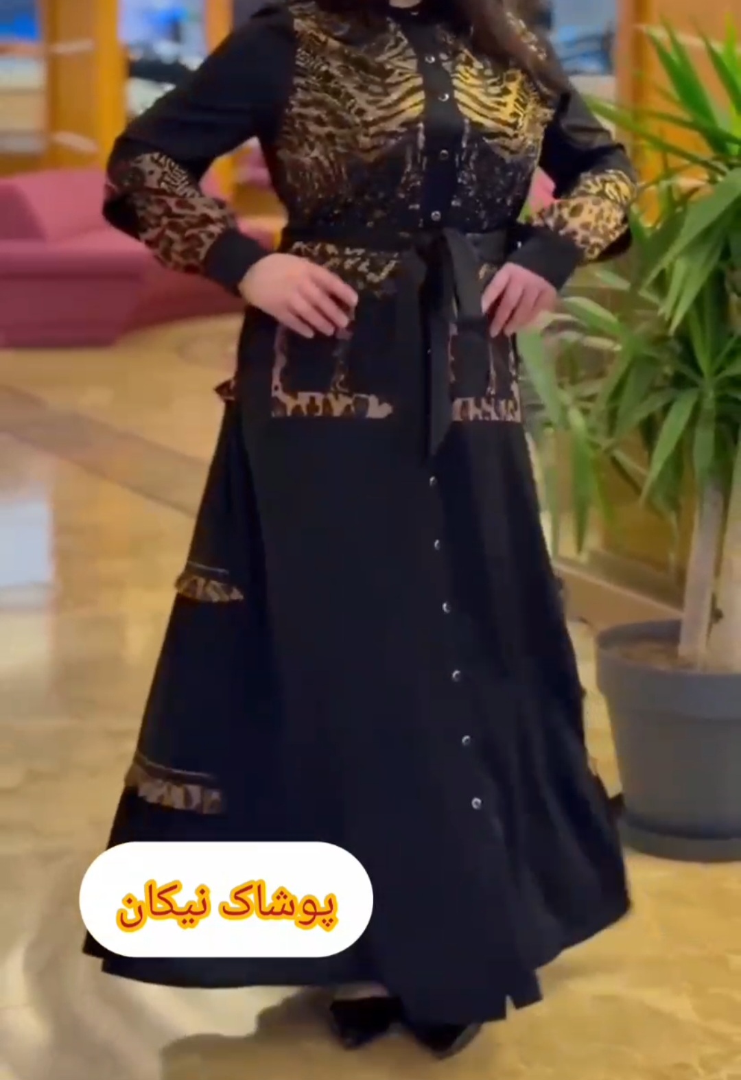 مانتو کرپ ابریشم برند ترک