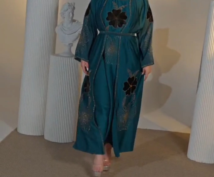 عبا پیراهن مجلسی وارداتی
