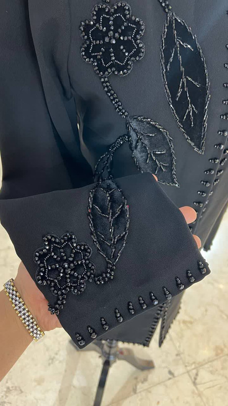 مانتو مجلسی مزونی جواهردوزی شده