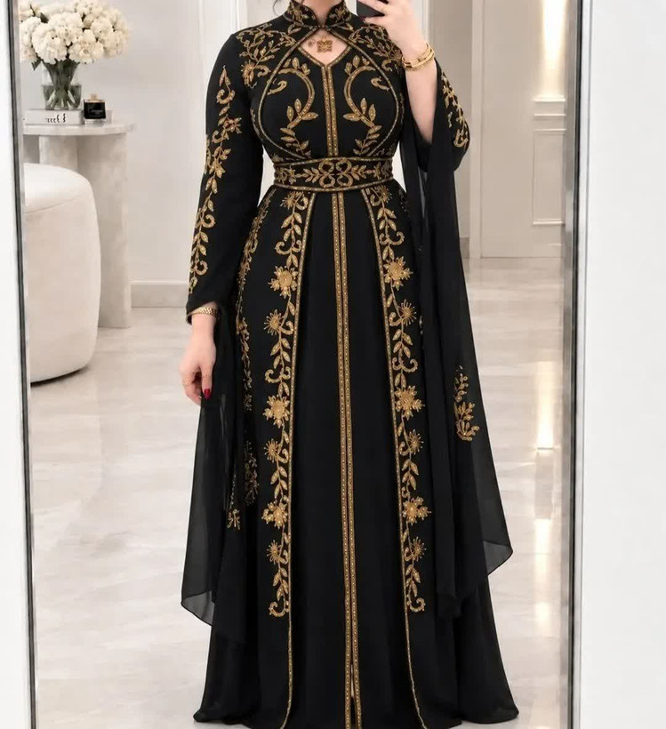 پیراهن مجلسی حریر وارداتی