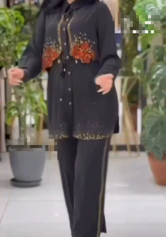 ست شومیز شلوار فوق العاده ترک