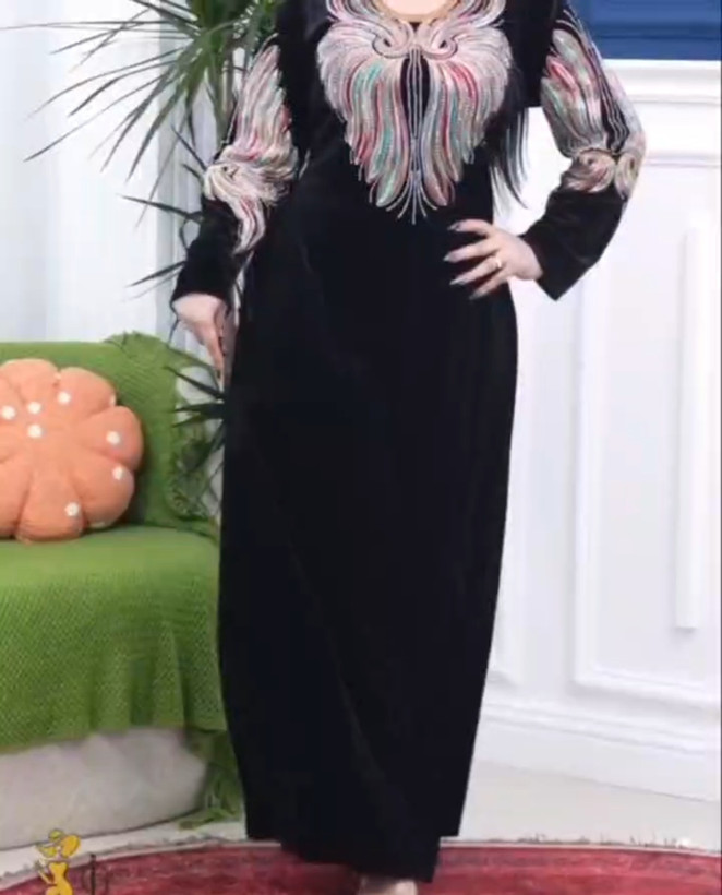 پیراهن مجلسی مخمل وارداتی