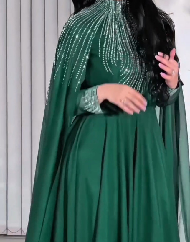 پیراهن مجلسی حریر وارداتی