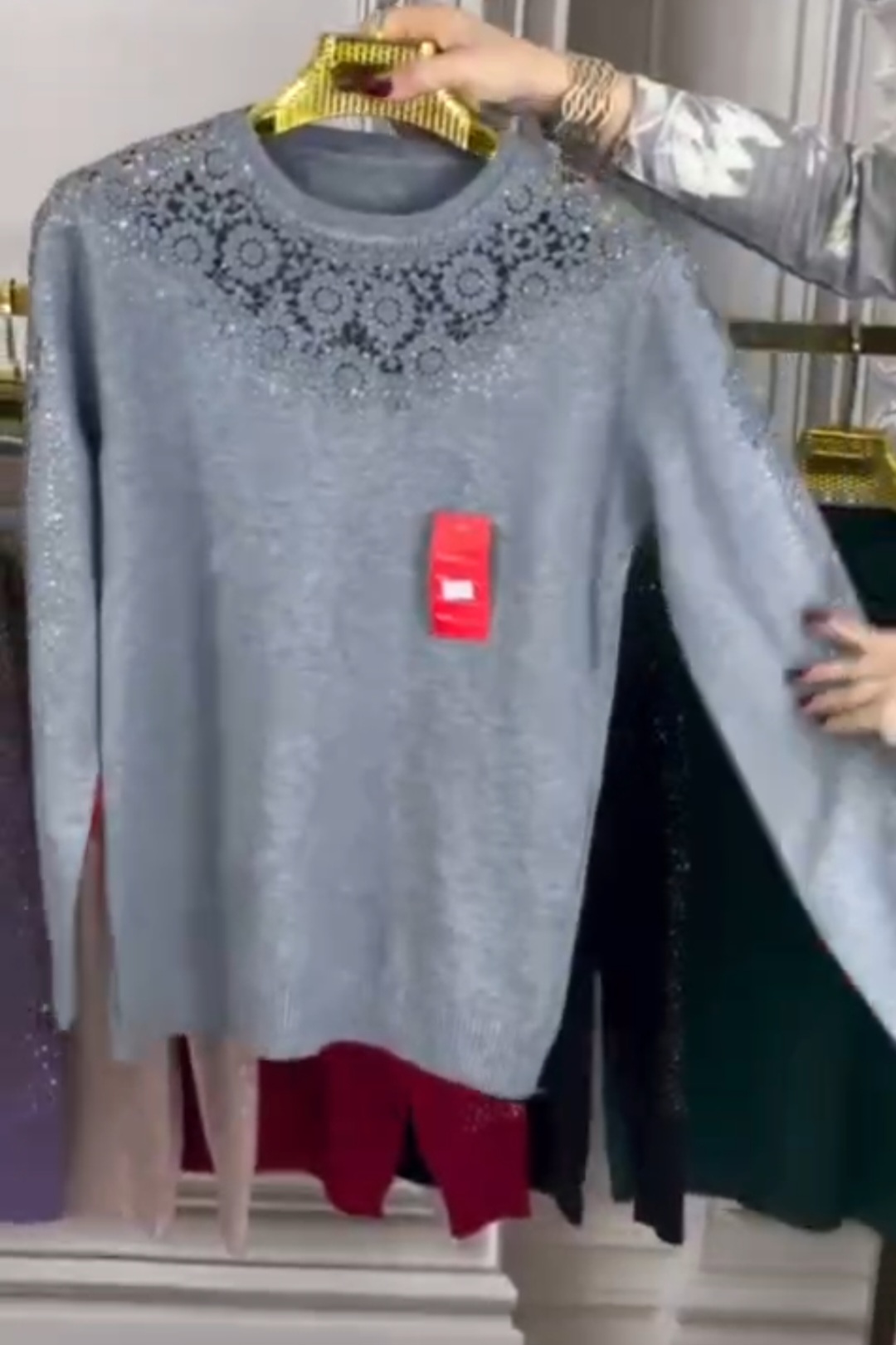 بلوز گپ کارشده ی وارداتی