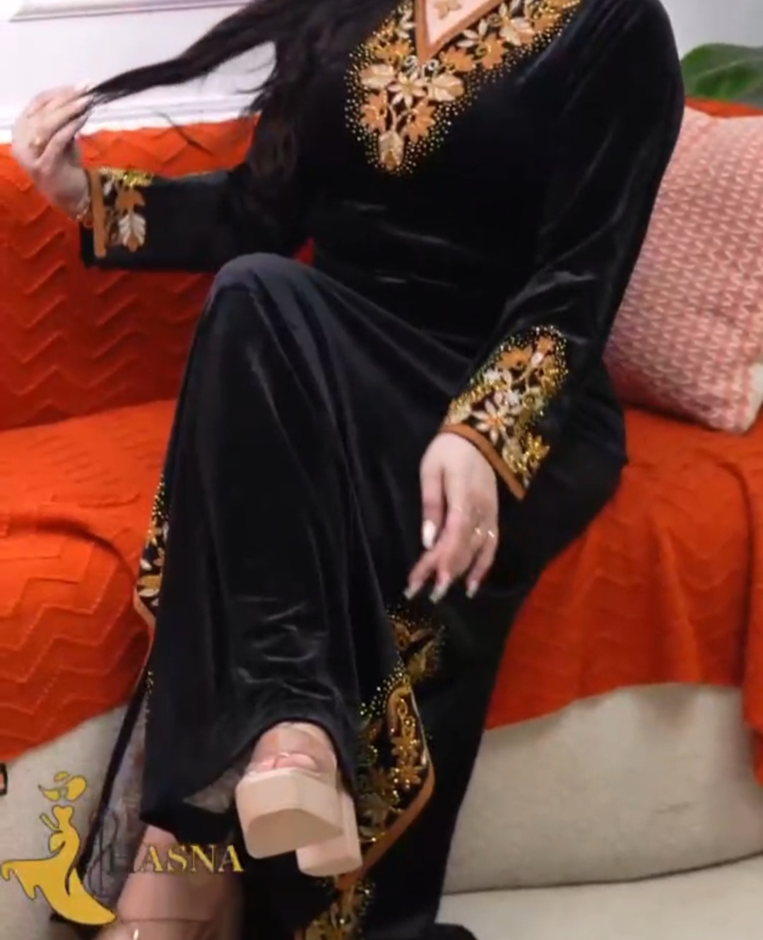 پیراهن مخمل وارداتی